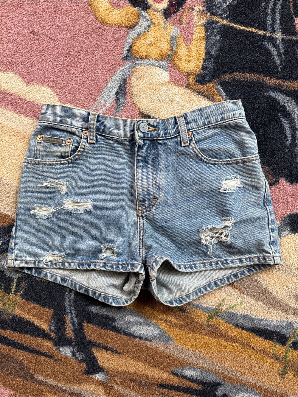 VINTAGE DENIM SHORTS CALVIN KLEIN